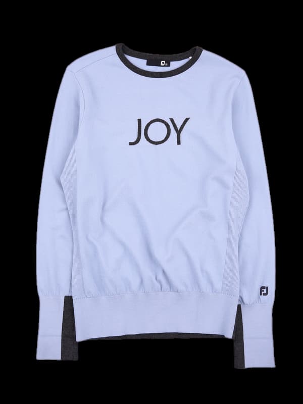 레이온 라운드 긴팔니트