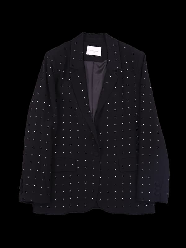 큐빅 포인트 자켓 