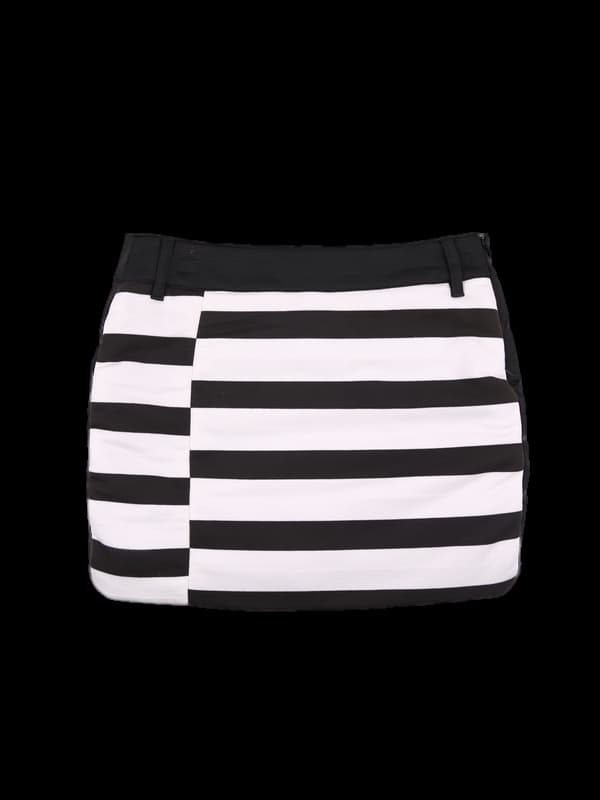 방풍 스트라이프 스커트