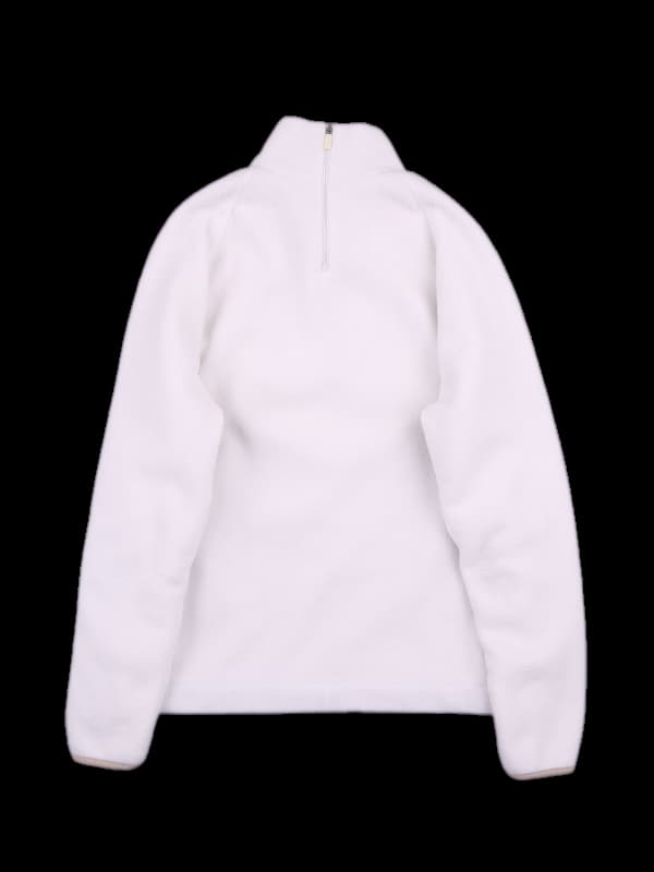 로고 플리츠 반집업 