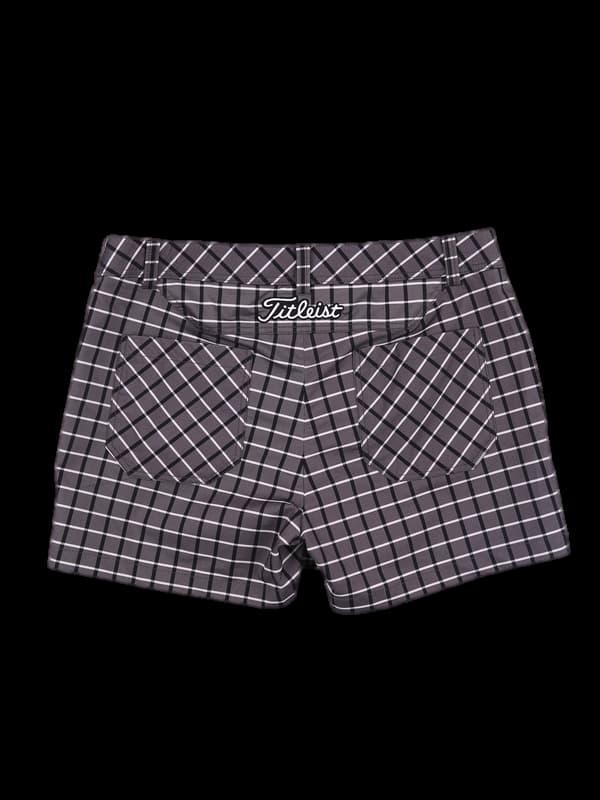 나일론 체크 반바지 