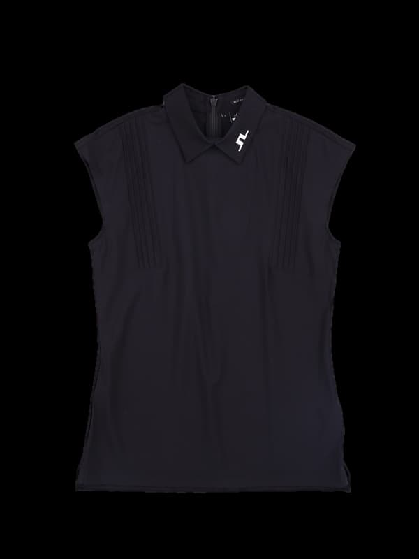 로고 카라 민소매 