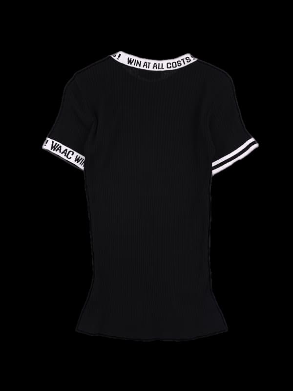 로고포인트 골지 반팔