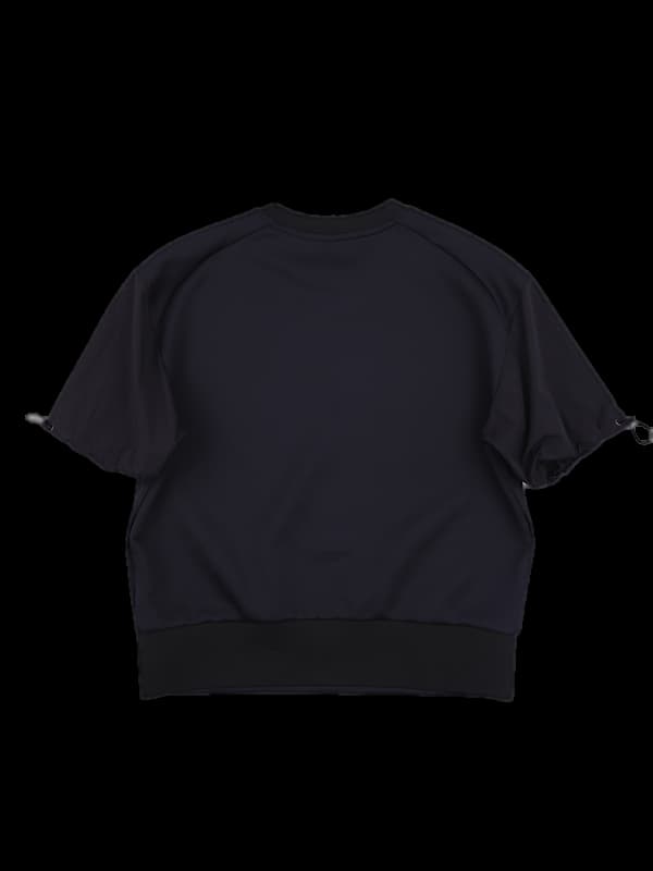 소매 스트링 포인트 반팔