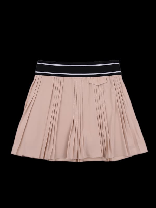밴딩 플리츠 스커트