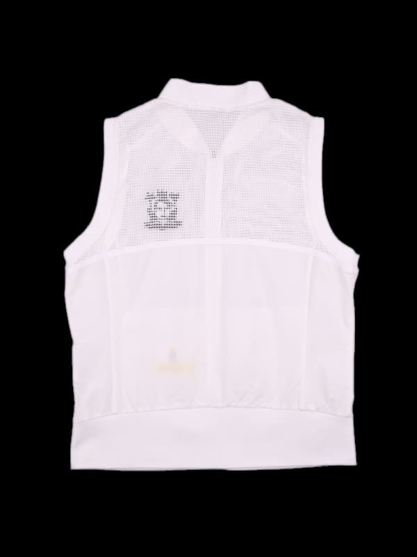 캐릭터 시스루 베스트집업 