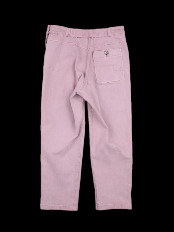 핑크 데님 팬츠