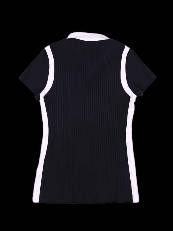 카라 지퍼 반팔