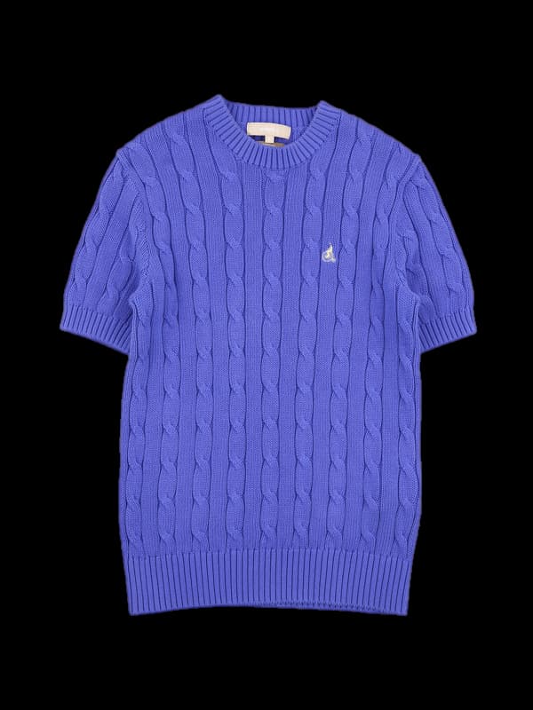 꽈배기 반팔니트