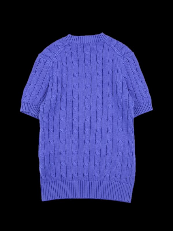 꽈배기 반팔니트