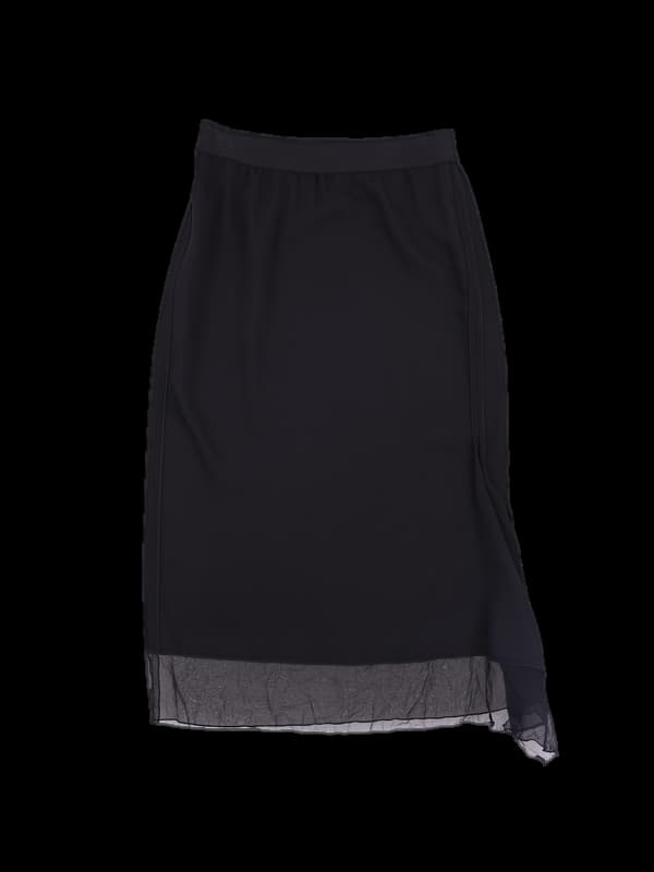 밴딩 롱 스커트 