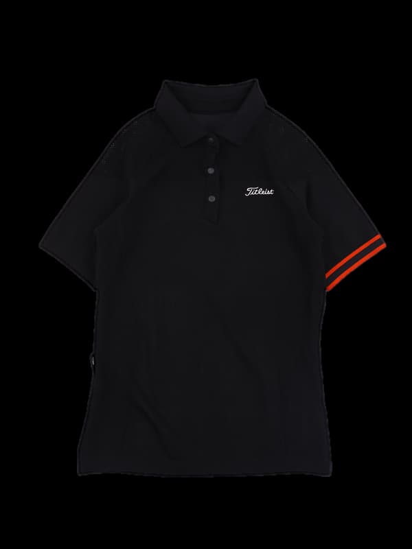 소매 포인트 카라 반팔