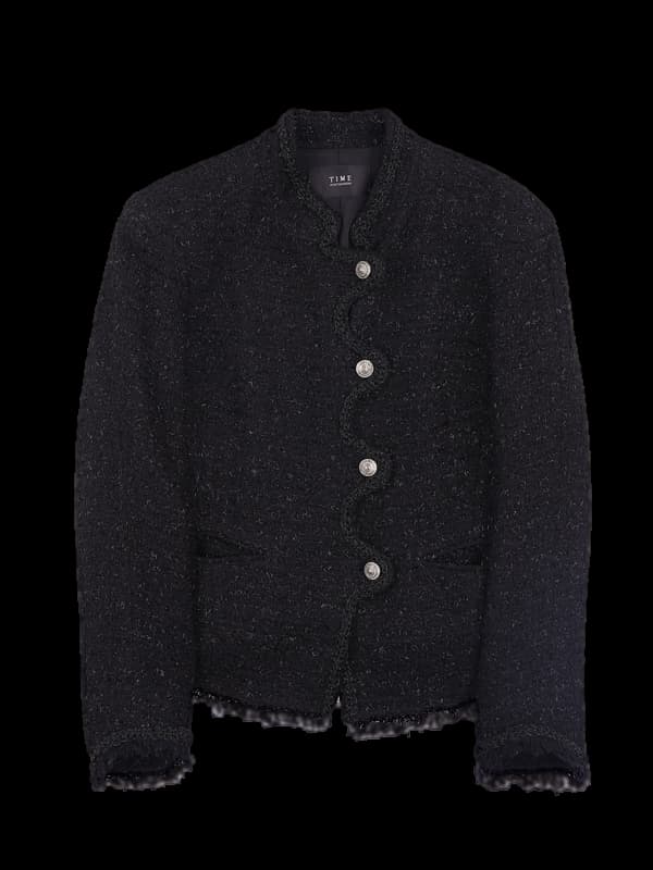 글로우 트위드 자켓