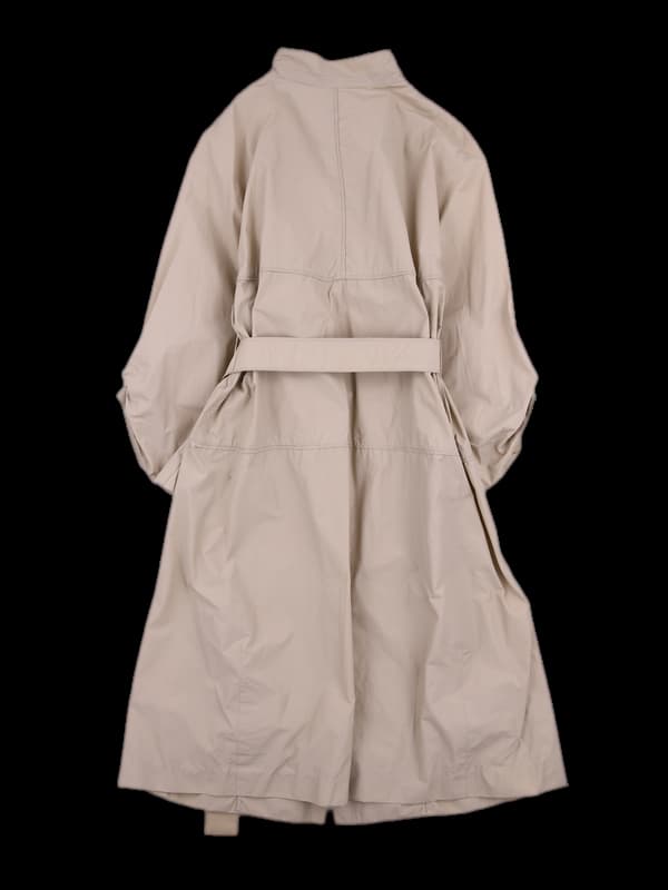 나일론 벨티드 코트