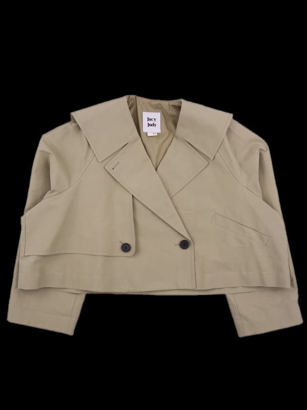 코튼 투버튼 자켓