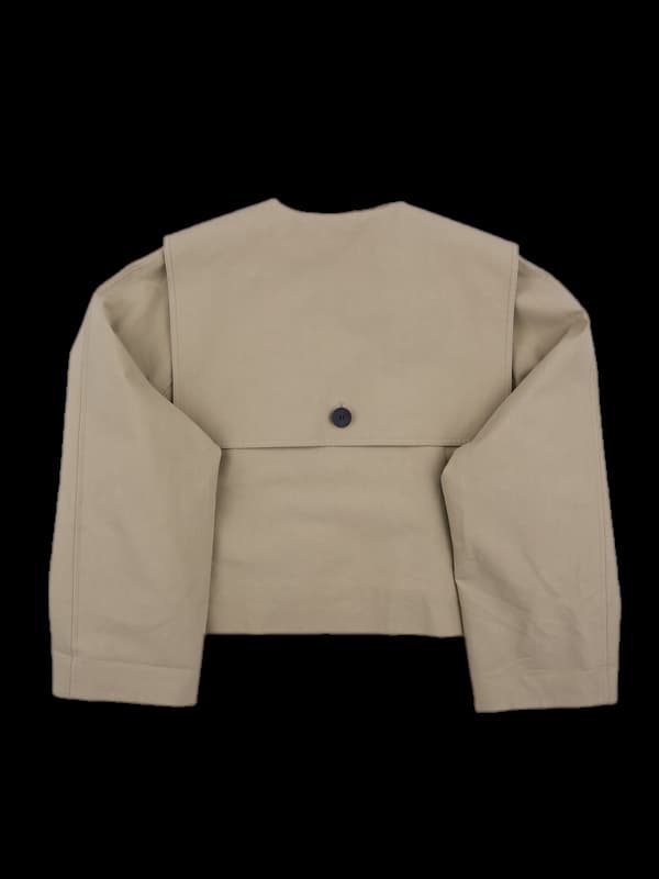 코튼 투버튼 자켓