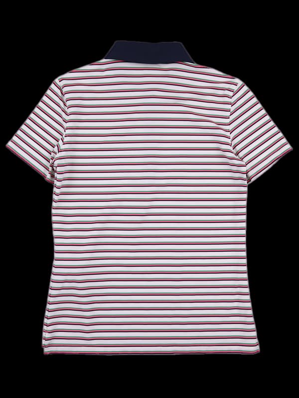  카라 스트라이프  반팔 