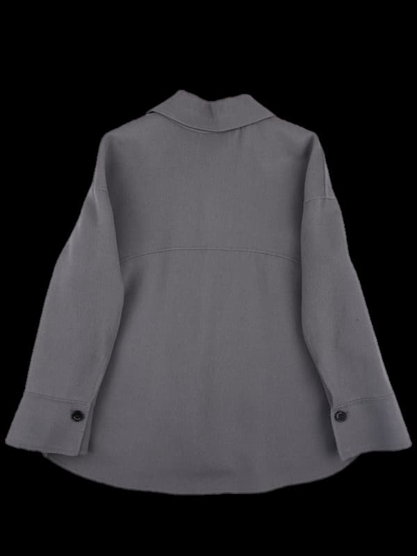 캐시미어 원버튼 코트