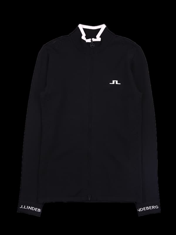 소매 로고 포인트 긴팔집업 