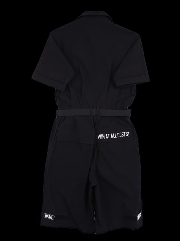 [키즈] 로고 벨트 점프수트