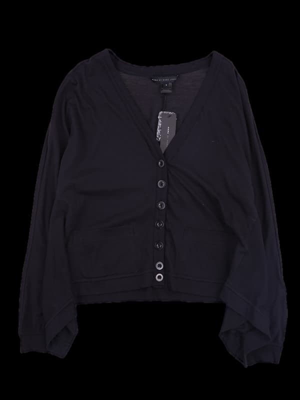 [새상품] 면 단추 가디건