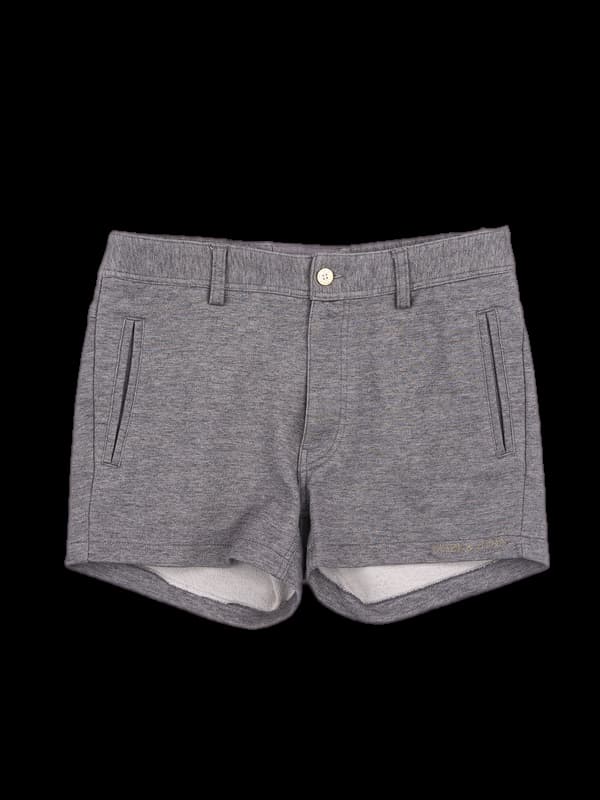 밑단 로고 포인트 반바지 