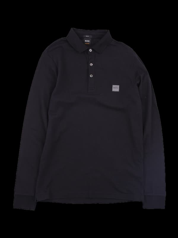 [남성] 슬림 긴팔 카라티