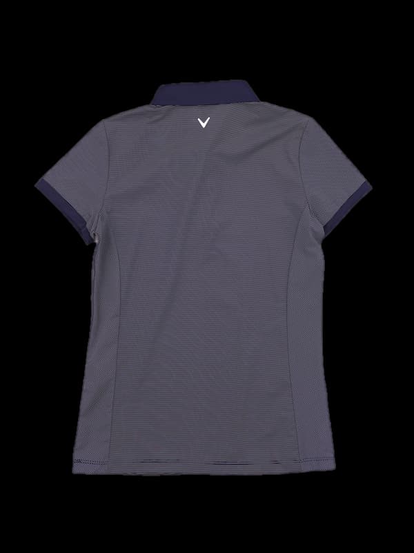 스트라이프 반팔 카라티