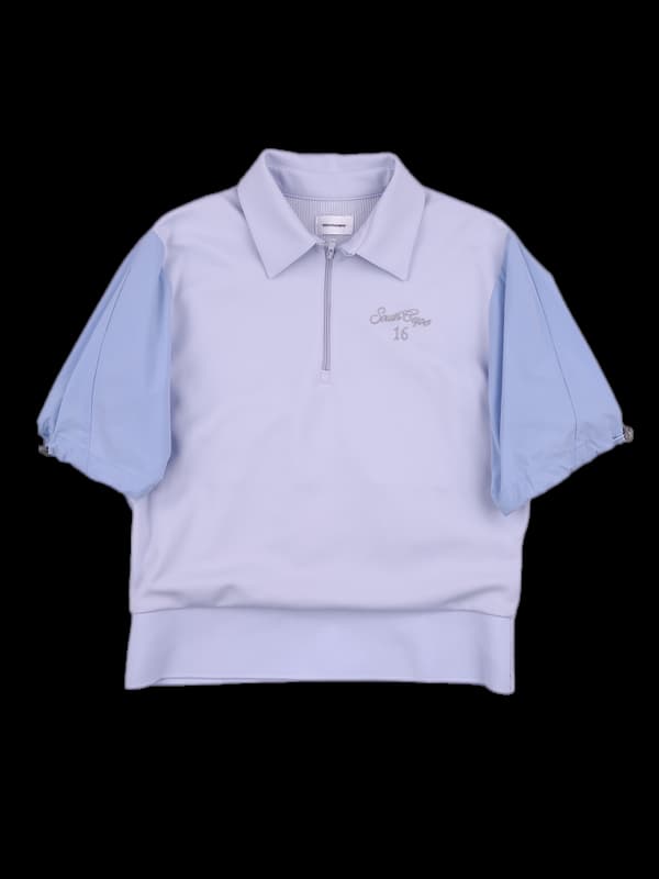 나일론 반집업 카라 반팔