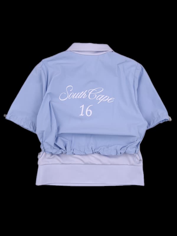 나일론 반집업 카라 반팔