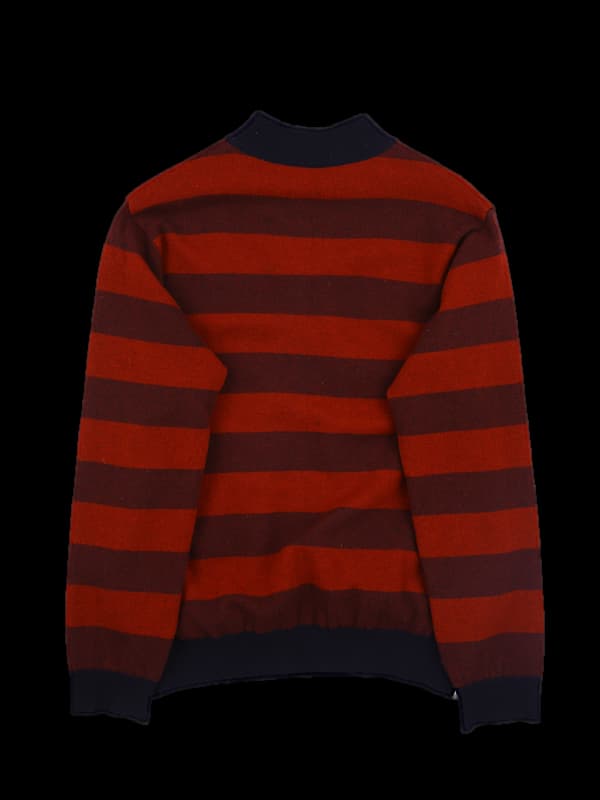 [남성] 방풍 반집업니트