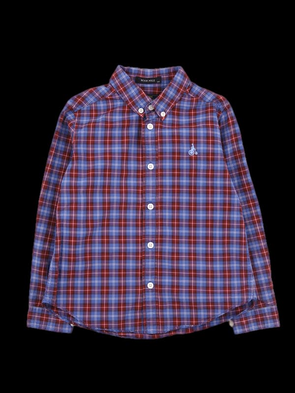 [키즈] 체크셔츠