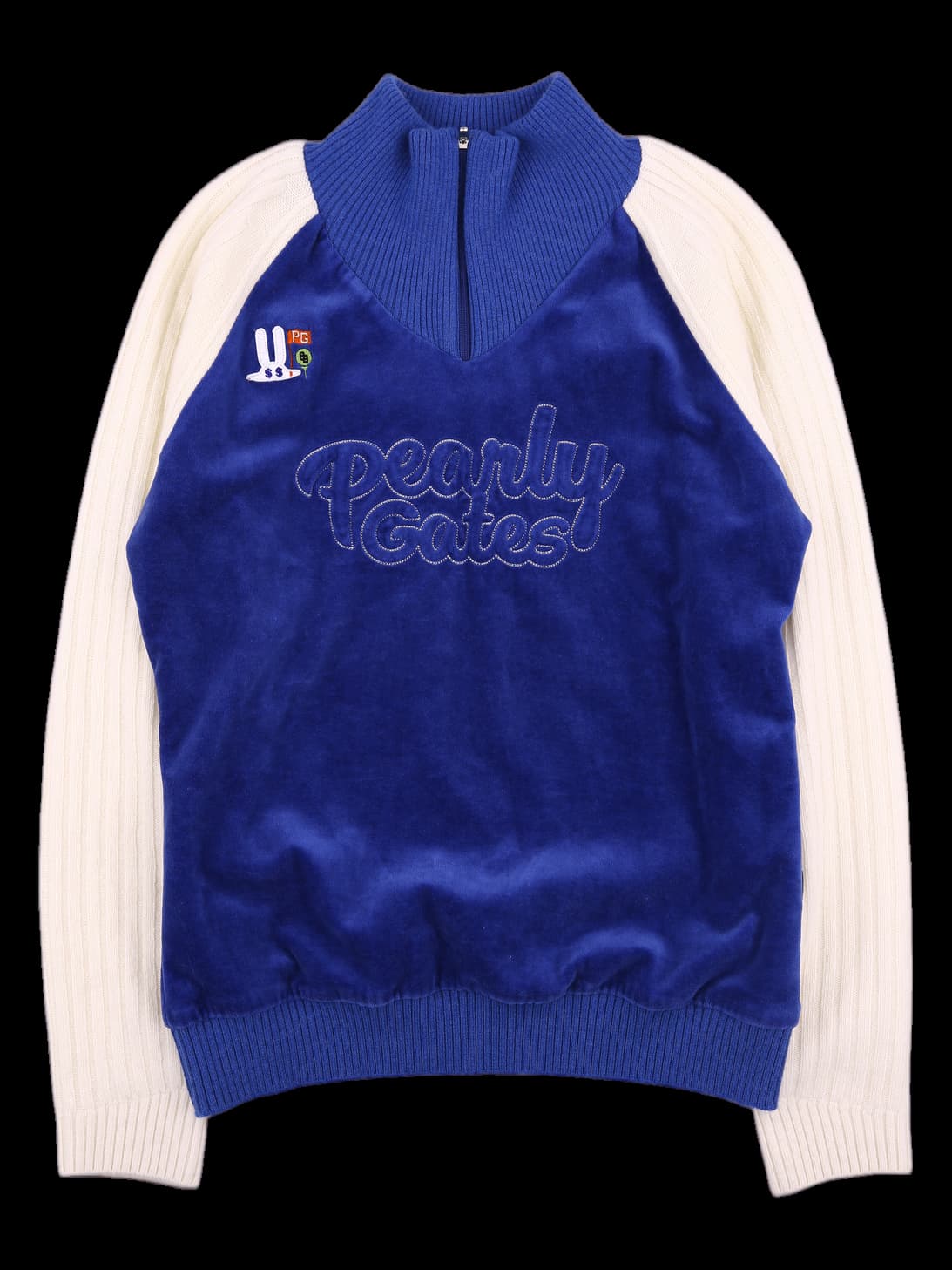 방풍 반집업니트