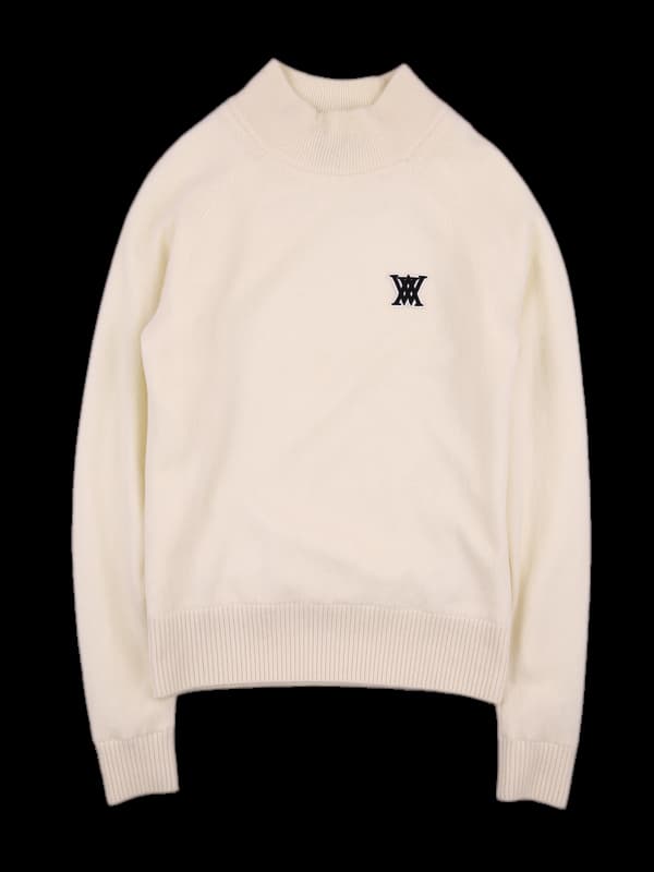 방풍 라운드 니트