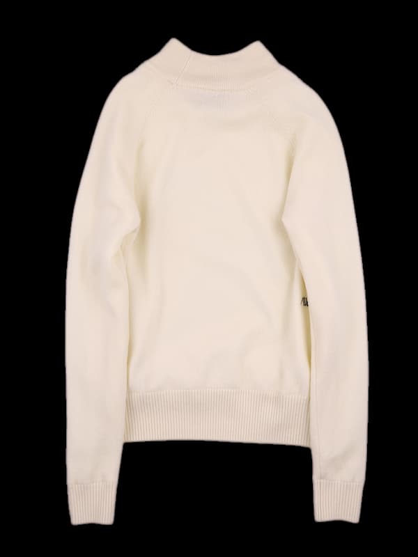 방풍 라운드 니트