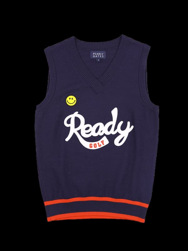 브이넥 니트 베스트