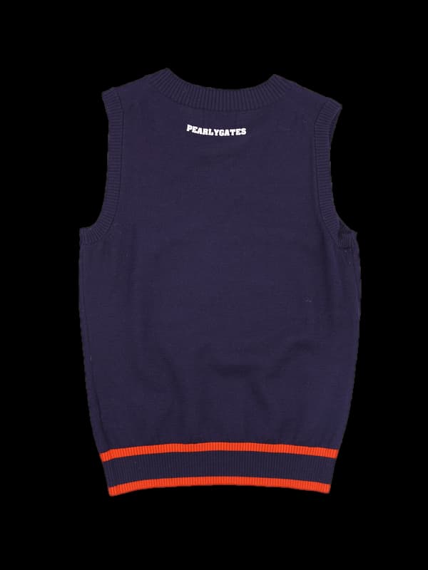 브이넥 니트 베스트