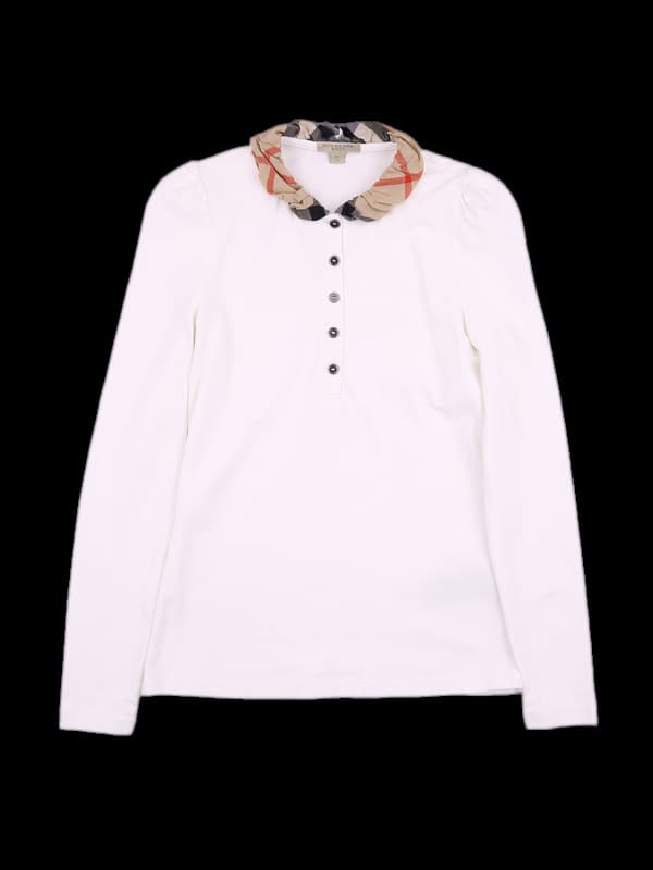 프릴 카라 긴팔