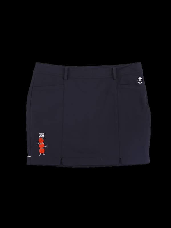 자수 미니스커트