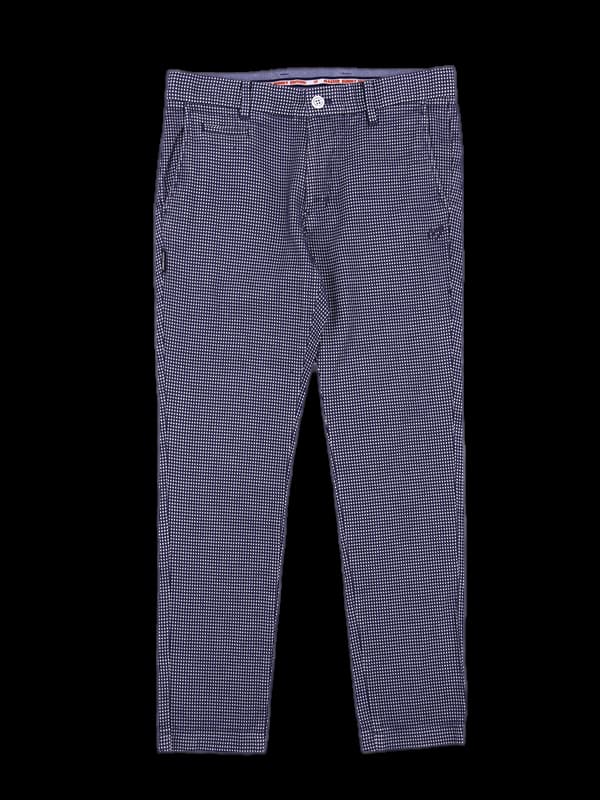 [남성] 체크 롱팬츠