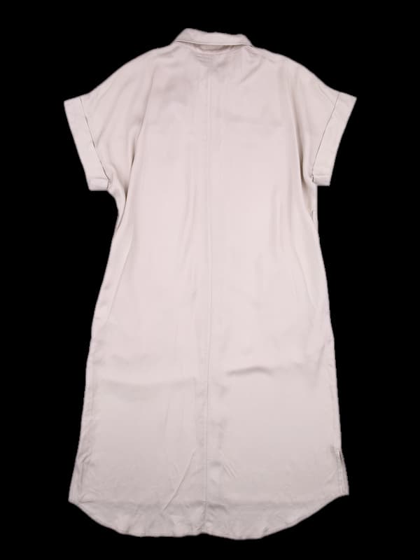 실크 셔츠원피스