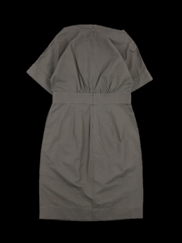 보트넥 반팔원피스