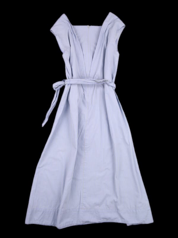 스트라이프 벨트원피스