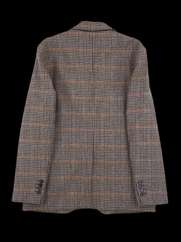 [남성] 체크 울자켓