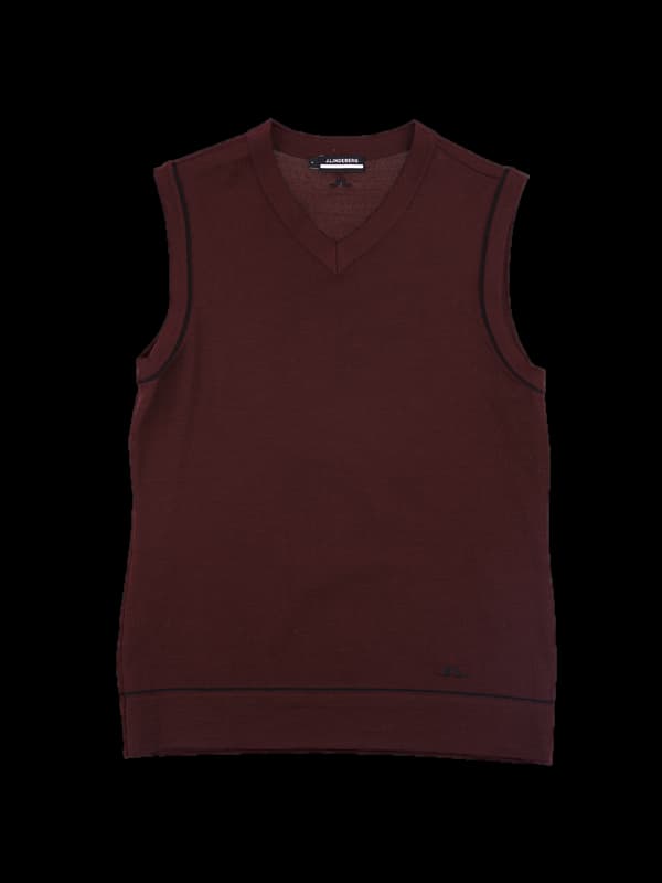 브이넥 니트베스트