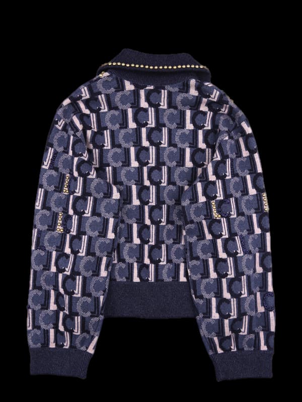 큐빅 펄 가디건