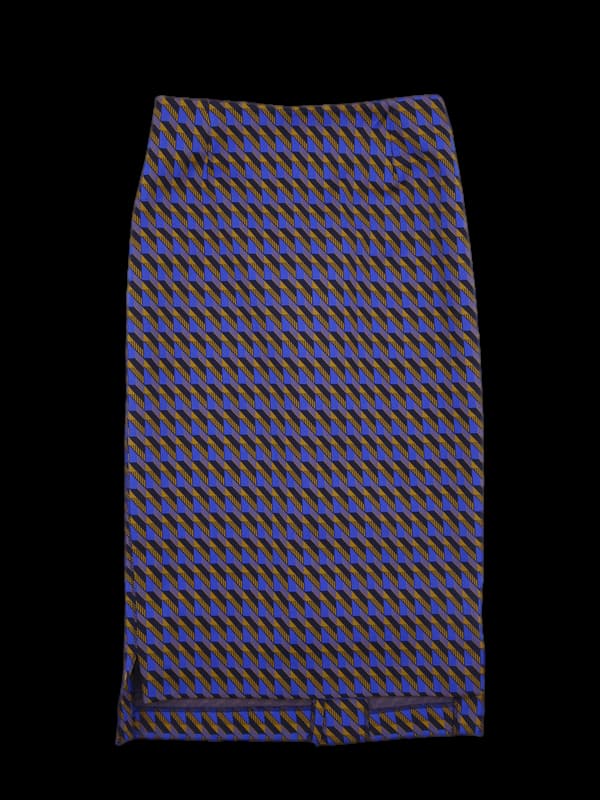 패턴 미디스커트