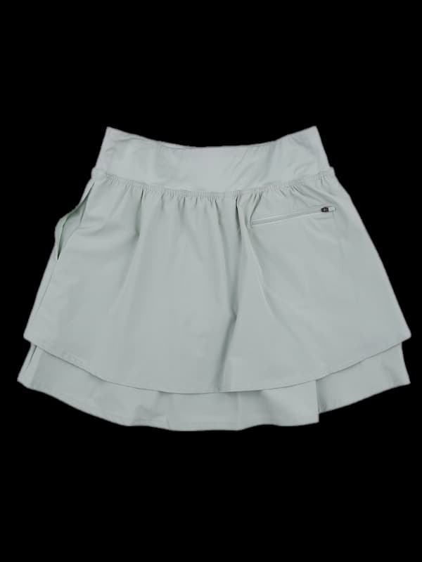 밴딩 이중 스커트