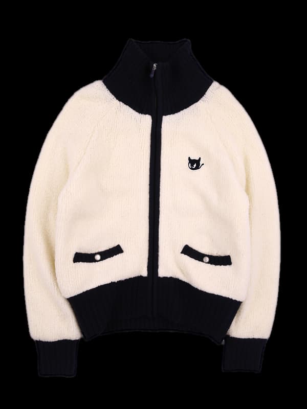 방풍 니트가디건