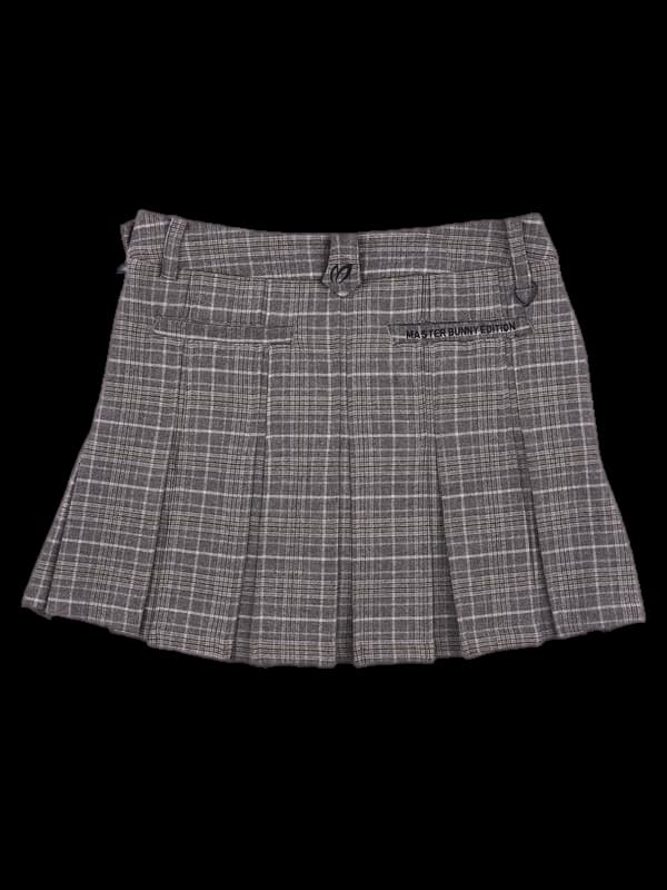 체크 포켓 스커트